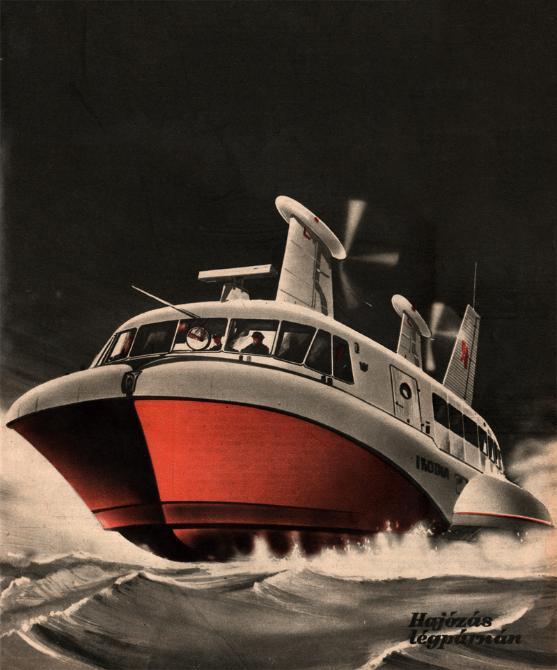 Illustration for article titled 31 Levitating Vehicles From the Dawn of the Hovercraft